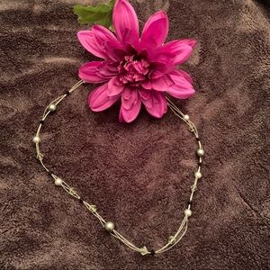 Pearl & Crystal Necklace